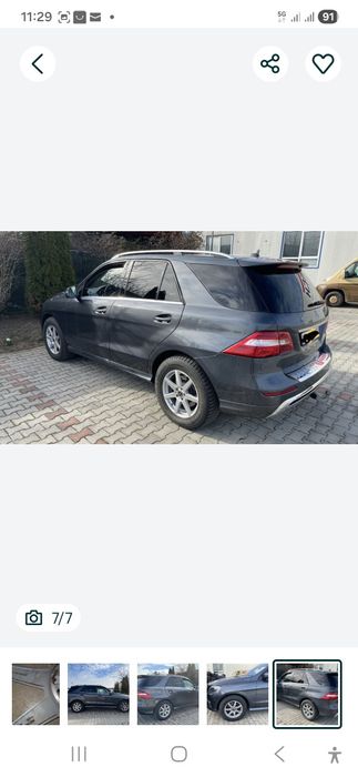 Roți iarnă AMG MERCEDES ML R18.