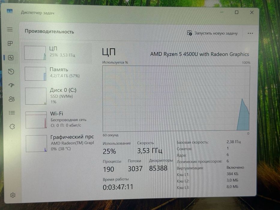 Ноутбук Acer Swift | Ryzen 5-4