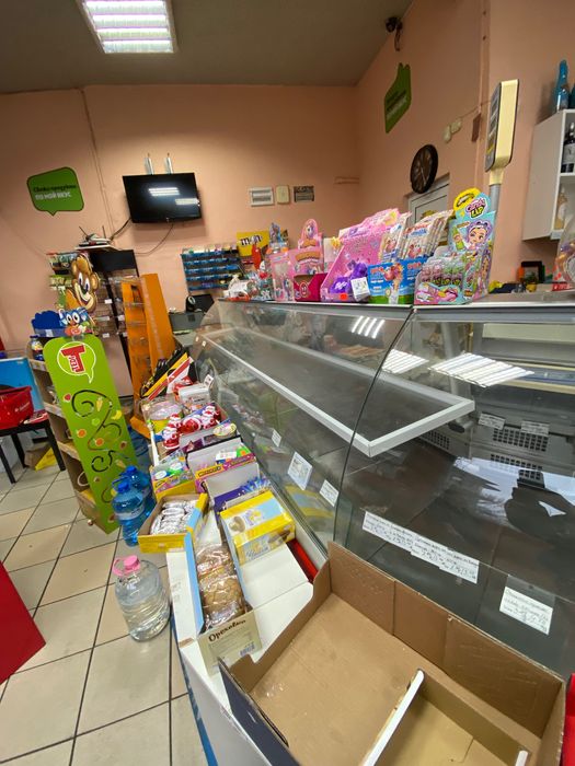 Хладилна витрина за магазин,ъглова