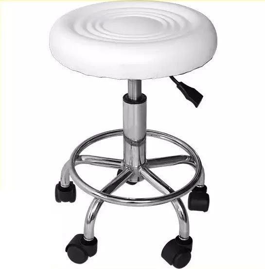 Scaun Salon Taburet Negru/ab Cosmetica Coafor Frizerie Dormitor