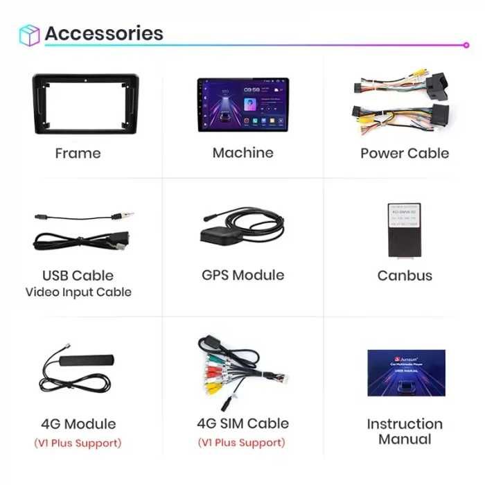 Navigatie Android dedicata Audi A3 8P Carplay Android Autto + Camera