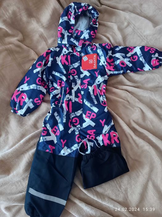 Комбинезон на весну девочке