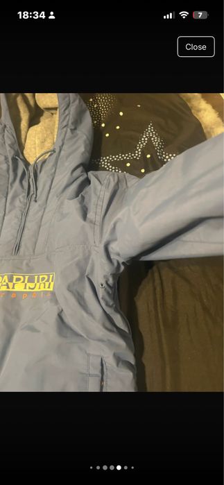 Geaca napapajiri marime m fit l originala noua