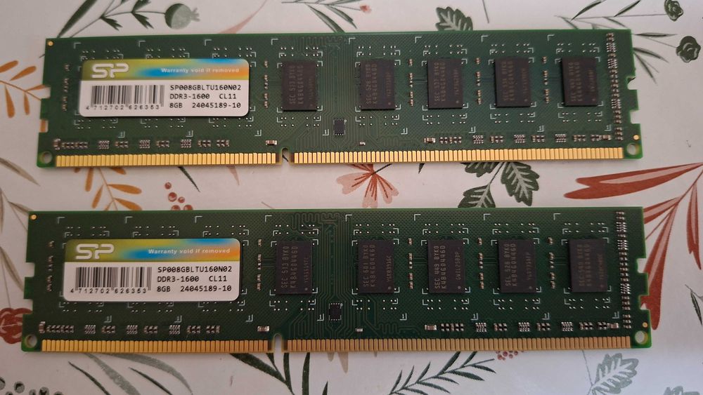 Kit Memorie RAM Silicon Power 16GB (2x8GB) DDR3 1600MHz CL11 Desktop