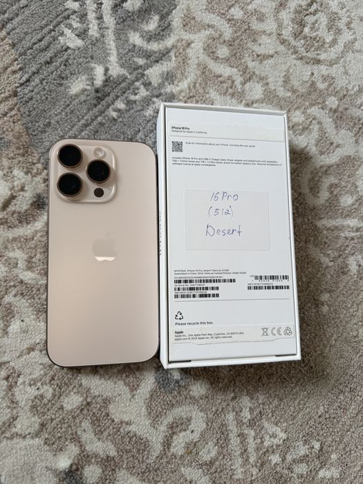 iPhone Pro 512 GB | Desert Titanium