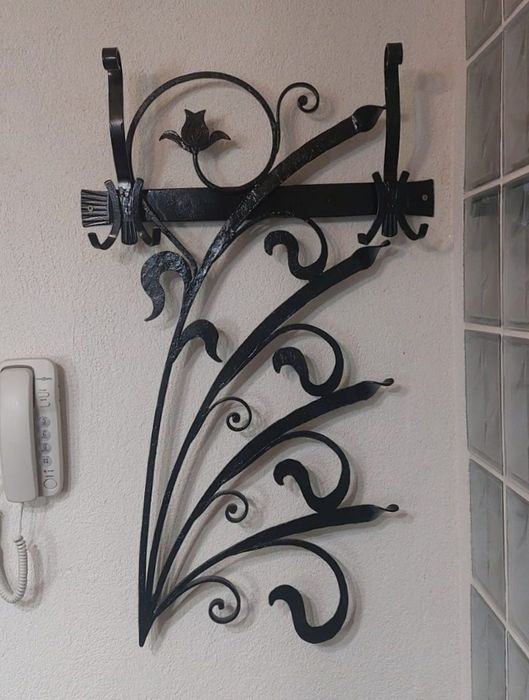 Set hol - cuier, oglindă și suport umbrele