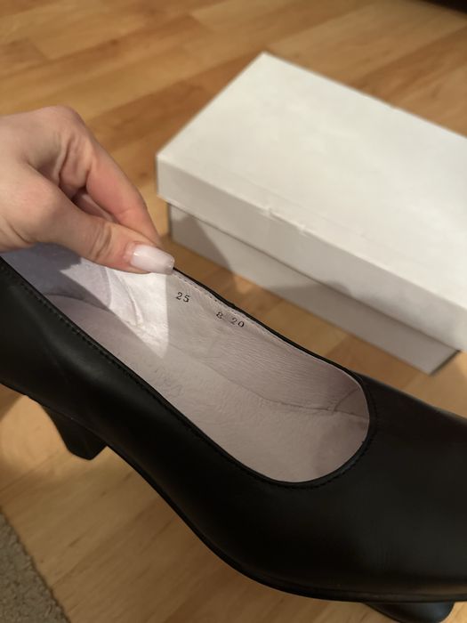 Pantofi piele cadre militare