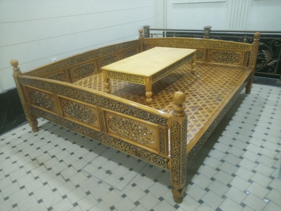 Крават тапчан сури скамейка стол стул барча йогоч махсулотлари