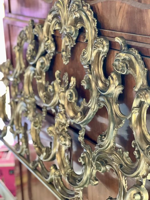 Capăt de Pat din Bronz Baroc *** vintage / antic / vechi / retro ***