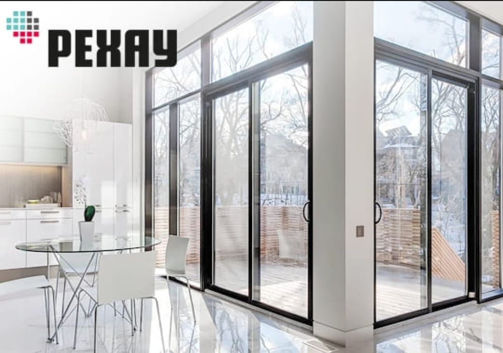 Окна Rehau Salamander установка. Пластиковые окна. Двери. Витражи