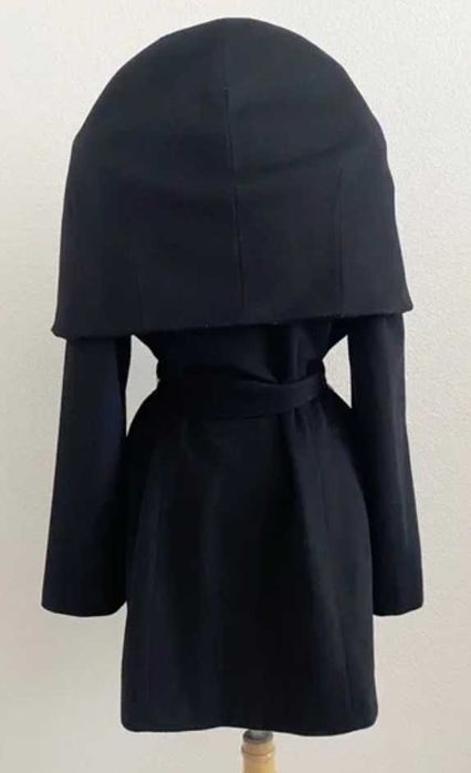 Elie Tahari пальто шерстяное М