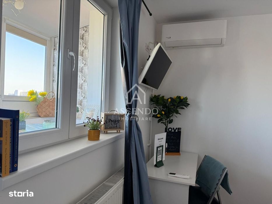 Studio renovat 25 mp + terasă 10 mp | Piața Victoriei | 0% Comision