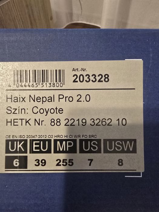 Bocanci haix nepal pro 2.0
