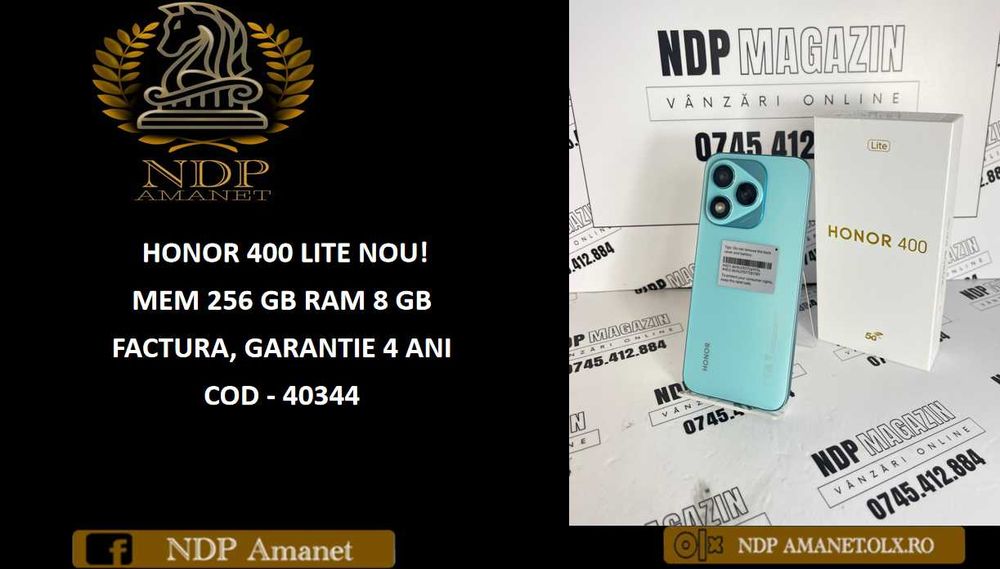 NDP Amanet NON-STOP Bld.Iuliu Maniu 69 HONOR 400 LITE NOU! (40344)