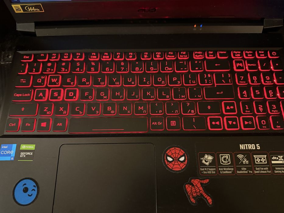 Acer Nitro 5 144Hz | i5-11300H | GTX 1650 | 8GB RAM | 512GB SSD | Windows 11