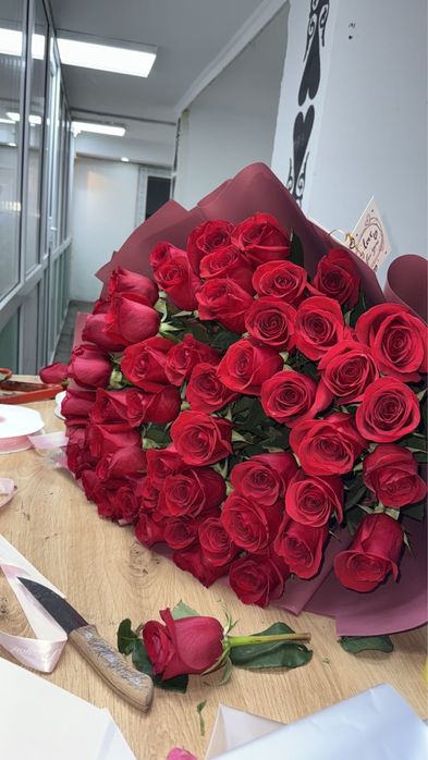 Метровые розы все цвета