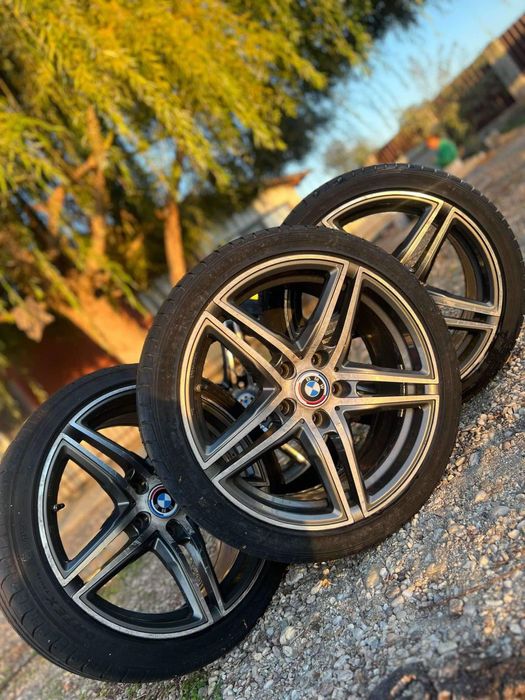 Jante borbett r18 5*120 cu distantieri de 150 si 300 de mm pentru E39