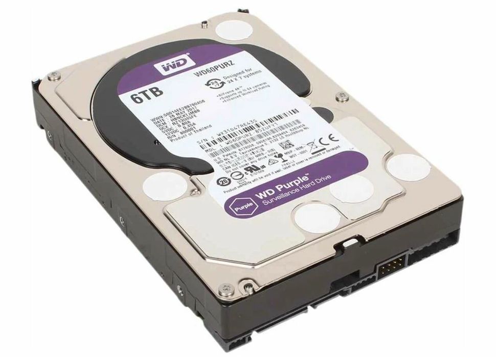 Новый жёсткий диск HDD WD 6tb