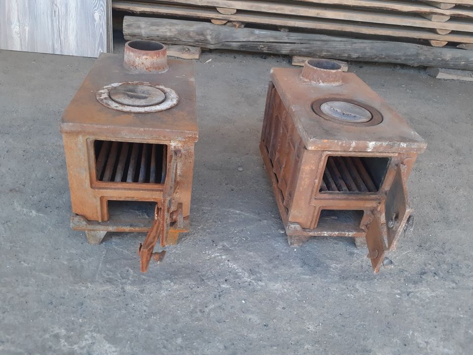 Чугунны разборный печь