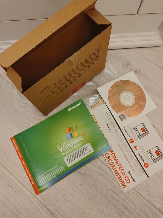 Microsoft Windows XP Home Edition SP3. Операционная система.