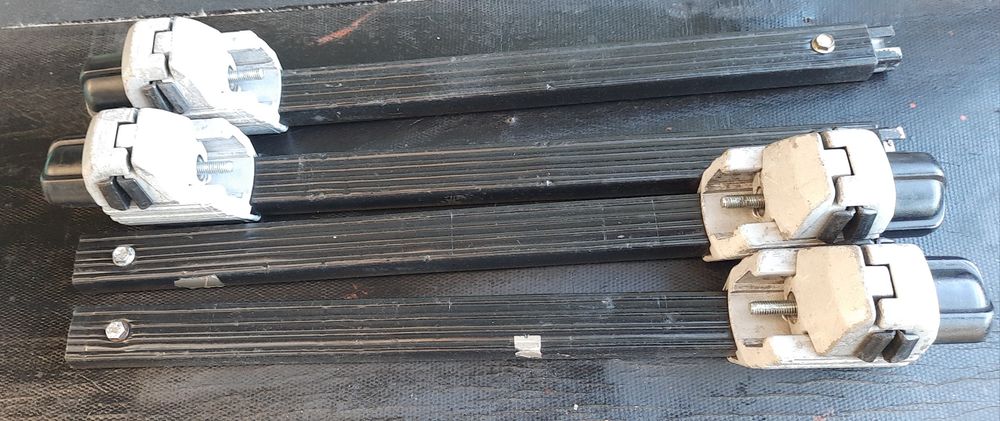 Bare transversale telescopice, rezistente merg pe barele longitudinal