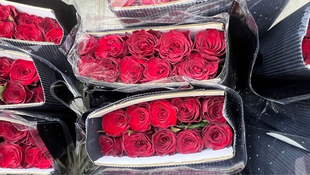 Розы оптом китай