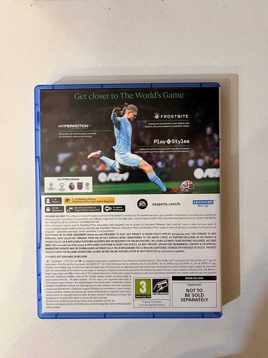 Диск FC24 на Ps5