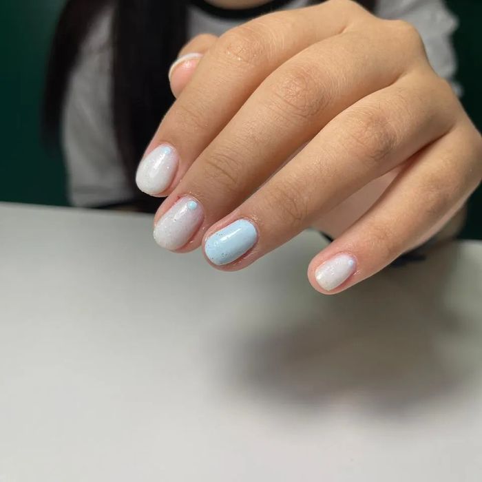 Маникюр гель покрытие!