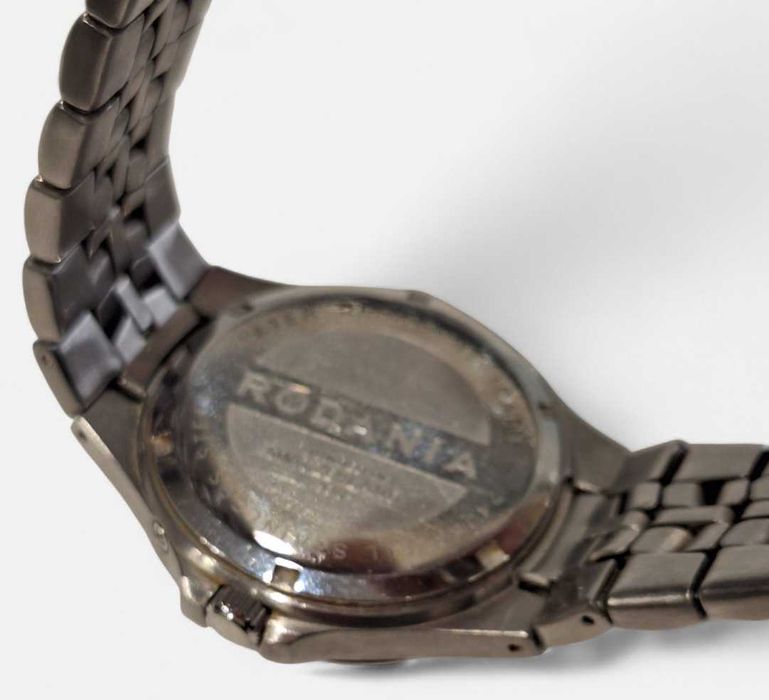 Ceas Rodania original cu cutie bratara metalica stare buna