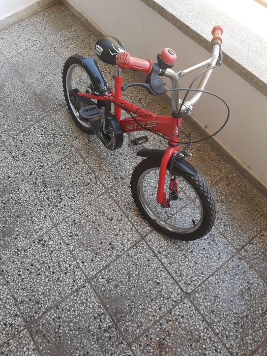 Детско колело (изцяло метално) на Спайдър мен 16 цола