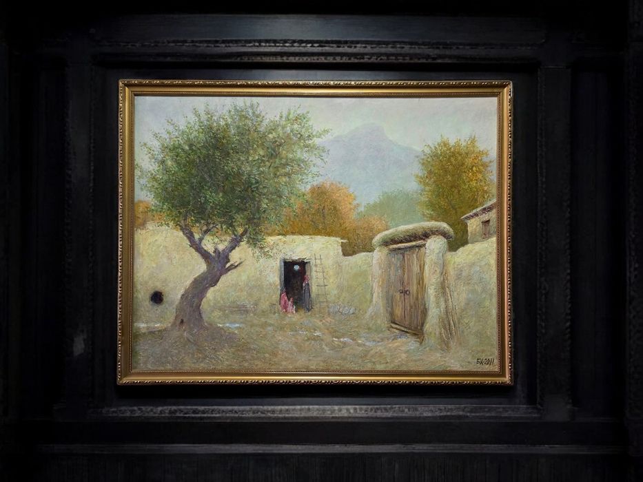 Картина маслом 85х70см