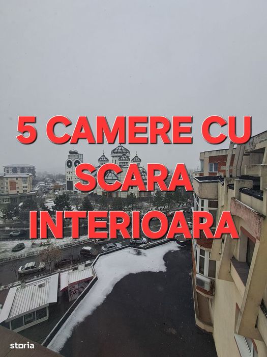 Vând apartament cu 5 camere,scara interioara,3 balcoane,ultracentral