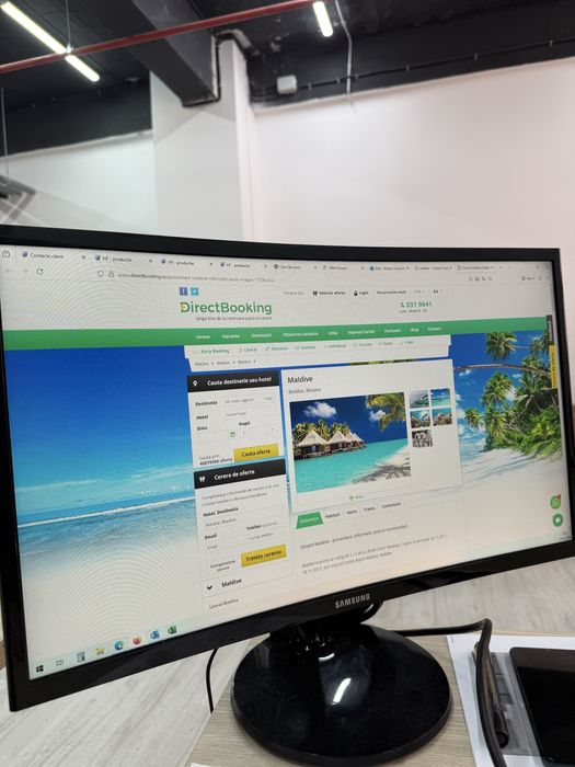 Monitor curbat 24 inch Samsung