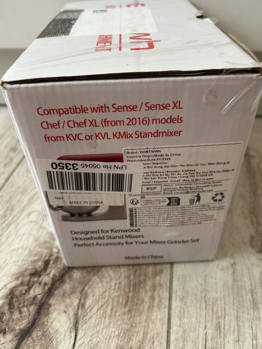 Accesoriu tocare Carne mixer Kenwood Chef - Include 2 Tuburi pentru Cârnați Kenwood Sense / Sense XL Chef / Chef XL