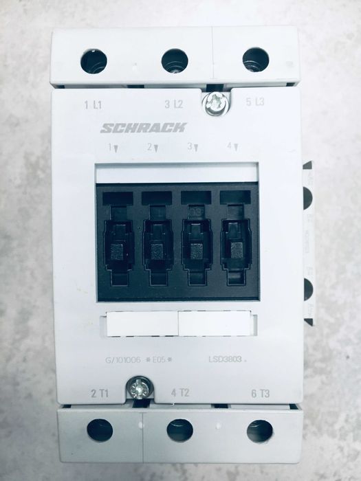 Contactor LSD38033 Schrack, 37kW, 80A, noi.