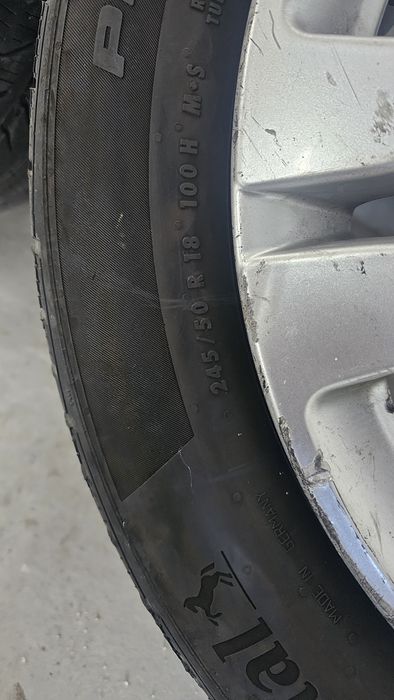 Джанти за  Мерцедес 18" 5х112, с летни гуми