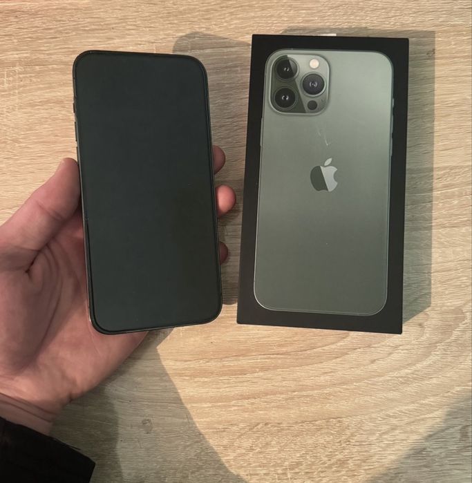 Продам Iphone 13 pro max зеленого цвета
