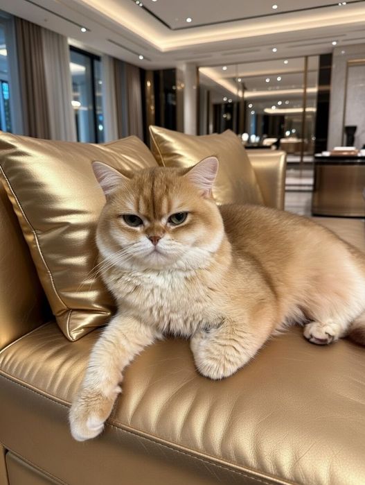 Британская золотая шиншилла