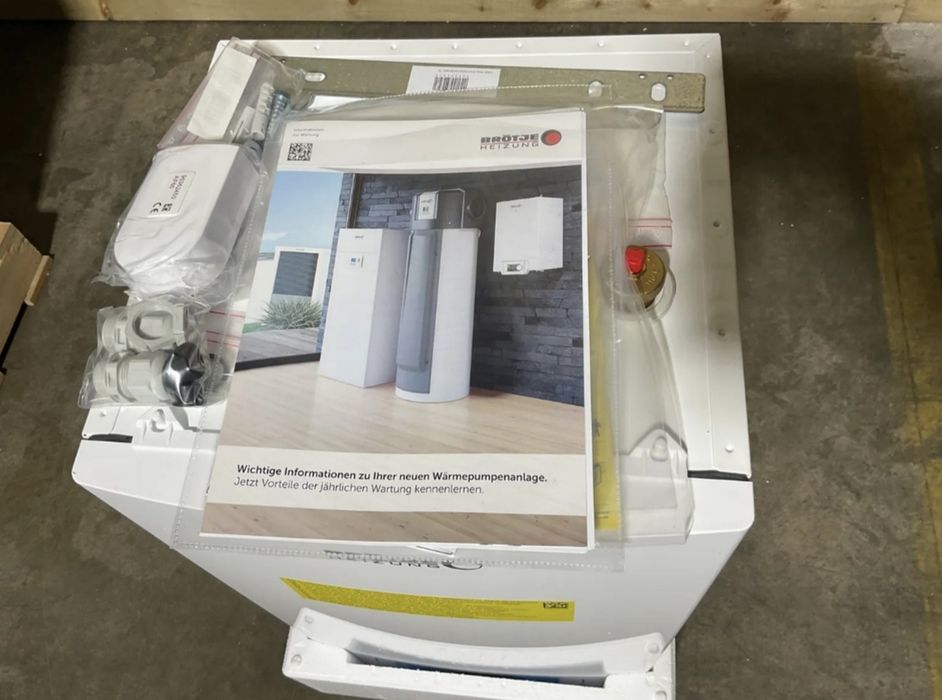 Нова термопомпа Brötje BLW Mono 6 6 kW – комплект външно + вътрешно тяло