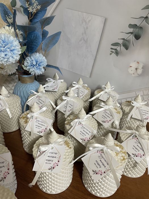 Бонбонерки из гипса