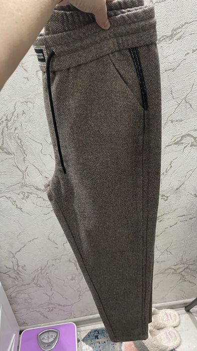 Брюки новые зимние  из драп, размер 46