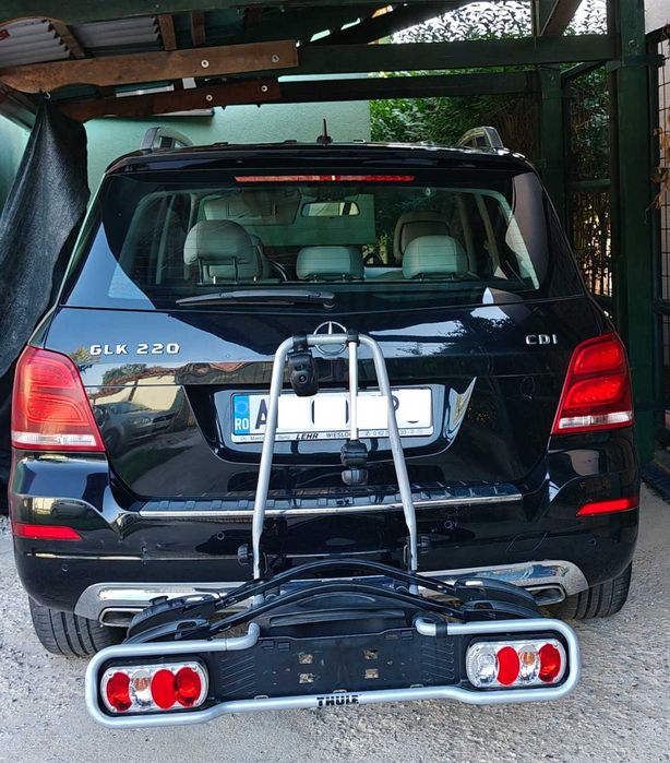 Suport doua biciclete Thule, rabatabil, pe carlig