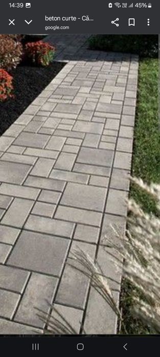 Montez pavaj borduri piatra cubica