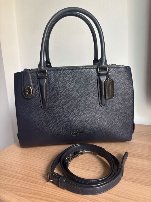 Оригинална Coach чанта модел Carryall Satchel