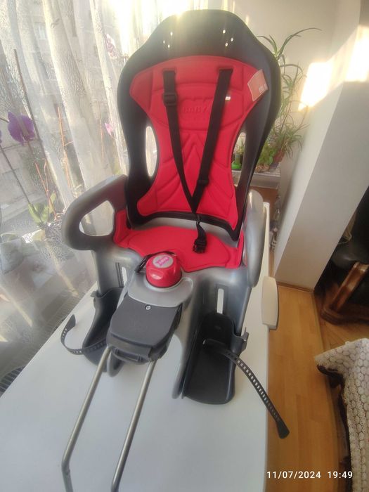 scaun de bicicleta pt. copii, spatar reglabil, Italia