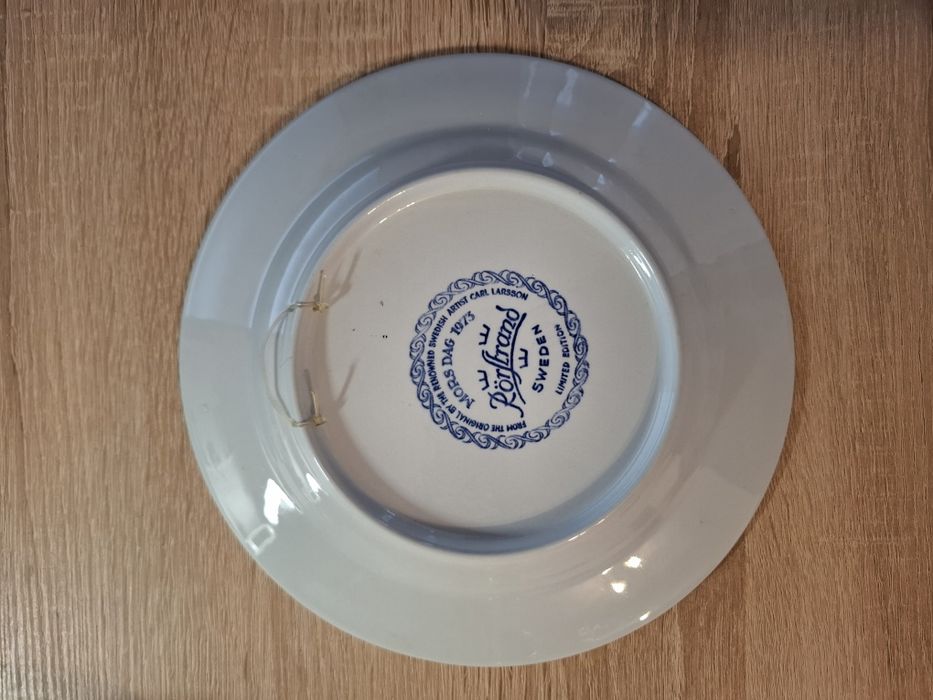 Farfurii decorative de porțelan de colecție Made in Sweden