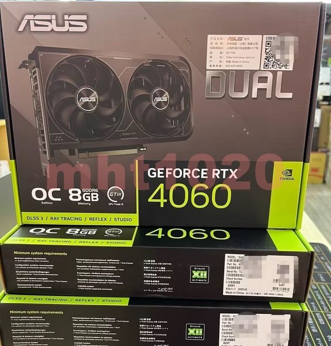 Asus RTX 4060 8GB v2