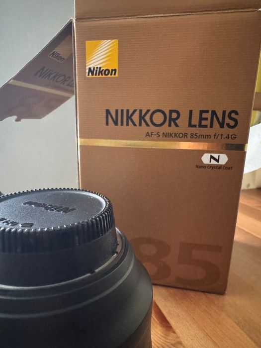 Продавам обектив за Nikon F-mount AF-S NIKKOR 85mm f/1.4G