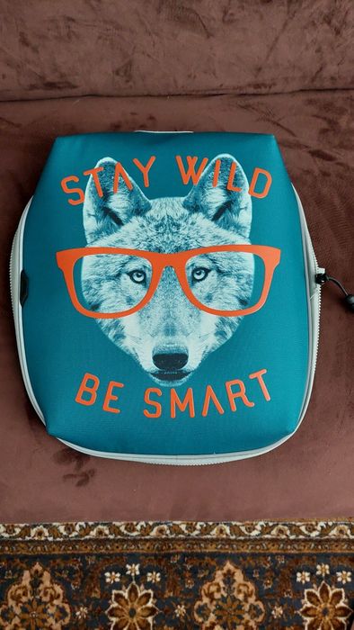 Ghiozdan Big Mac cu 4 fete interschimbabile