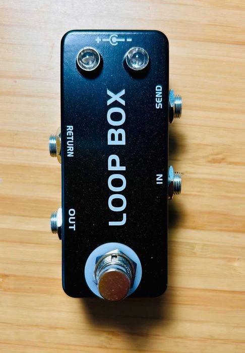 Ефект педал за китара Loop box, ABY line/instrument selctor